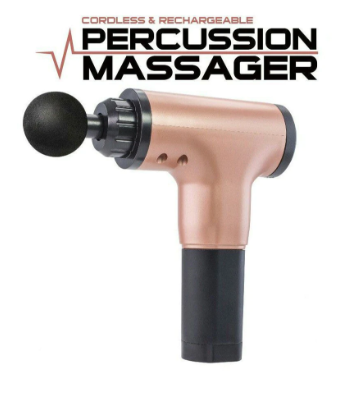 6 Speeds Massage Gun, Cordless Handheld Deep Tissue Muscle Massager, Chargeable Percussion Device Super Quiet - Assorted Colors