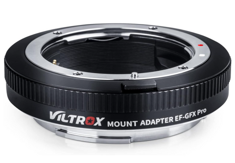 VILTROX EF-GFX PRO Auto-Focus Mount Lens, GFX Adapter Ring Lens with Aperture Control Ring Compatible for Canon EF/EF-S Series Lens to Fuji Fujifilm G-Mount GFX 50SII GFX100 GFX100S GFX 50S 50R Roll over image to zoom in