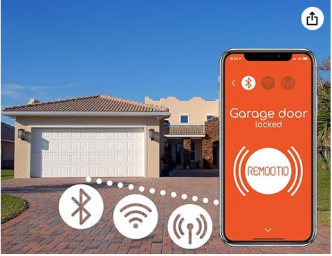 2 WiFi and Bluetooth Smart Garage Door opener with iOS and Android App