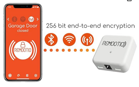 2 WiFi and Bluetooth Smart Garage Door opener with iOS and Android App