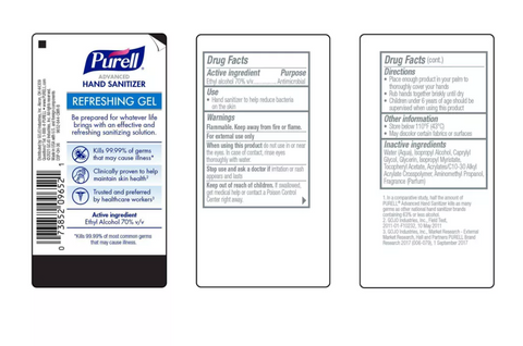 Purell Refreshing Hand Sanitizer Pump - 8 fl oz.