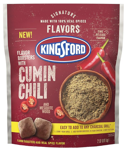 RCI Food - Kingsford Charcoal Flavor Boosters w/ Cumin, Chili & Mesquite Wood 2lbs.