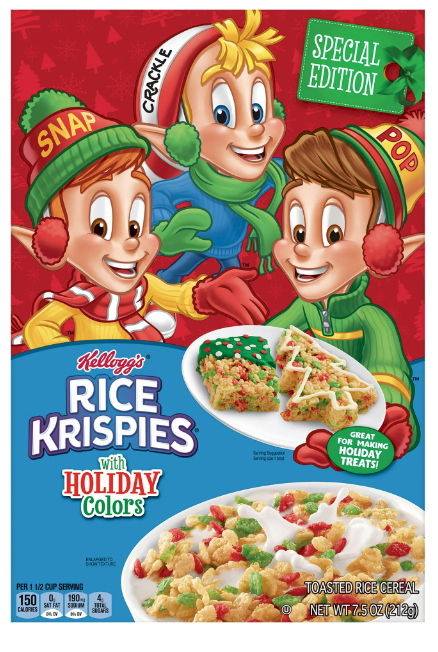 RCI Food - Kellogg's Rice Krispies Red & Green Color Mix 7.5oz