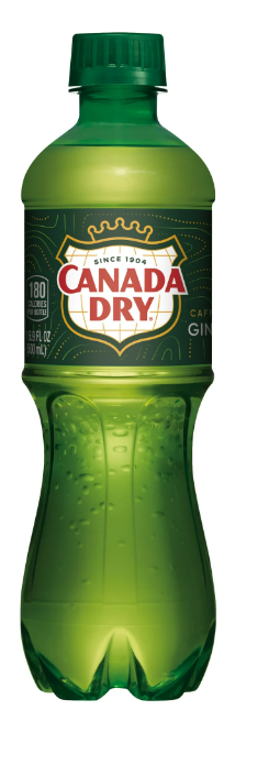 Canada Dry Caffeine Free Ginger Ale Soda Pop - 16.9 fl oz - 24 Pack Bottle