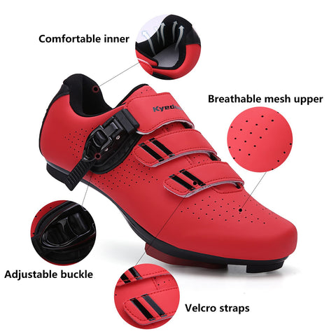 Mens Womens Cycling Shoes Compatible with Pelaton Bike Shoes Road Bike Shoes Riding Bicycle Pre-Installed with Delta Cleats Clip Indoor Outdoor Pedal