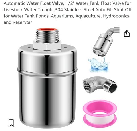 Automatic Water Float Valve