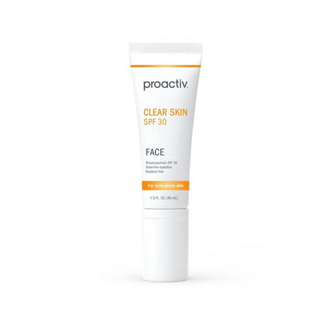 Proactiv Clear Skin Face Sunscreen for Acne Prone Skin - SPF 30 - 1.5 Fl Oz