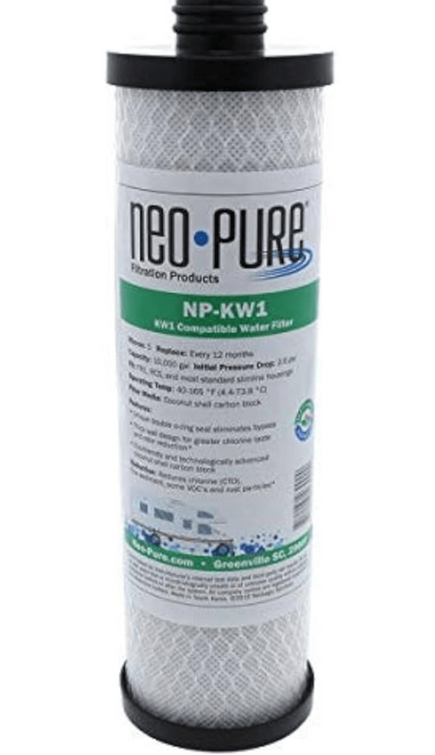 WaterPur™ KW1 Replacement RV Water Filter by Neo-Pure NP-KW1
